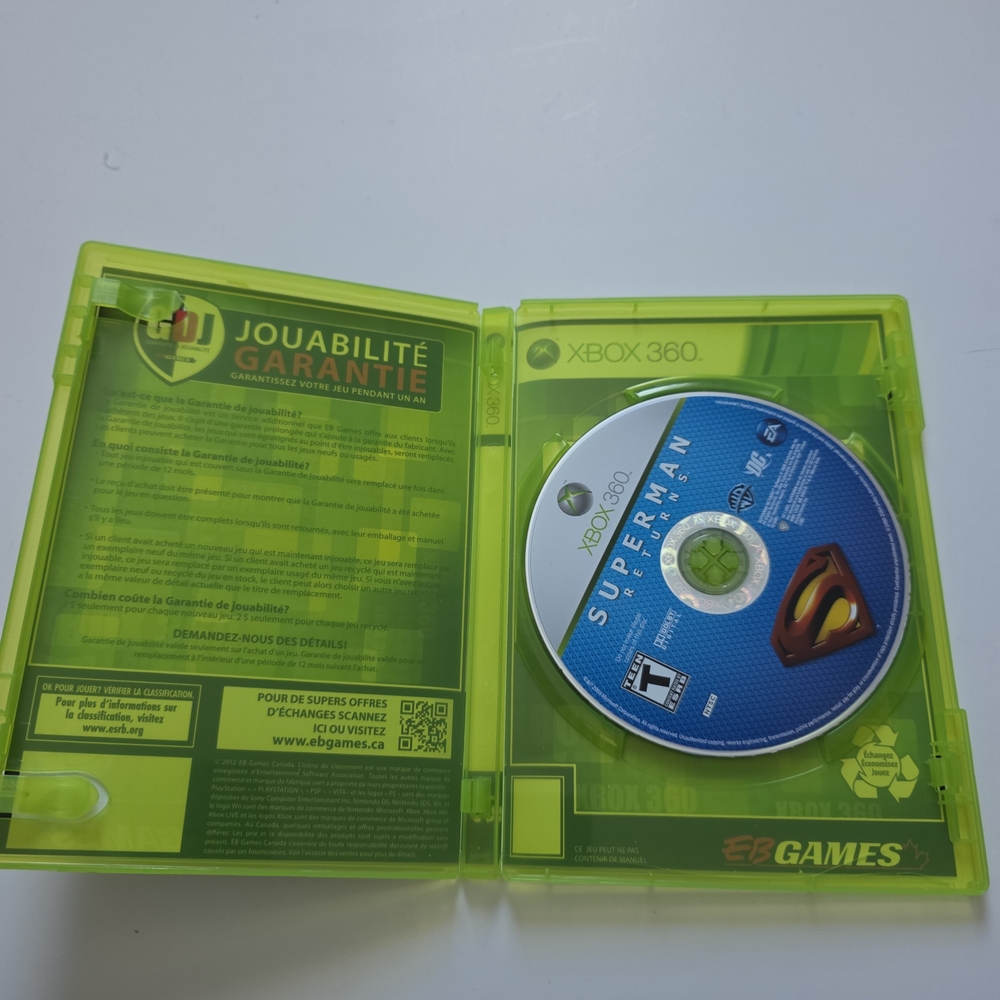 4 For 20 Superman Xbox 360 Game Disc